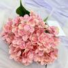Wanyue 5 cabeças 180 peças flor hortênsia artificial 3D decoração suave para casa flor artificial casamento hotel arranjo de flores para janela decoração