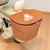 Linda Cesta de Dibujos Animados Montada en la Parte Trasera para Patinetes Eléctricos y Motocicletas, Perfecta para Llevar Mochilas - ¡Gran Venta!