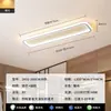 6 novas luzes de varanda, luzes longas em tira para corredores, luminárias de teto LED minimalistas, luminárias de alta luminosidade para entradas e armários, opção padrão