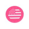 Mat de Copo de Carro Bandeira Americana em Estoque Transfronteiriço Suporte de Copo de Carro Universal Tapete Antiderrapante para Carro Tapete de Armazenamento de Copo para Carro