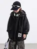 Chaqueta Acolchada para Niños Otoño e Invierno 2025 Nuevo Abrigo de Invierno Engrosado para Niños Top de Invierno para Niños Grandes Moderno
