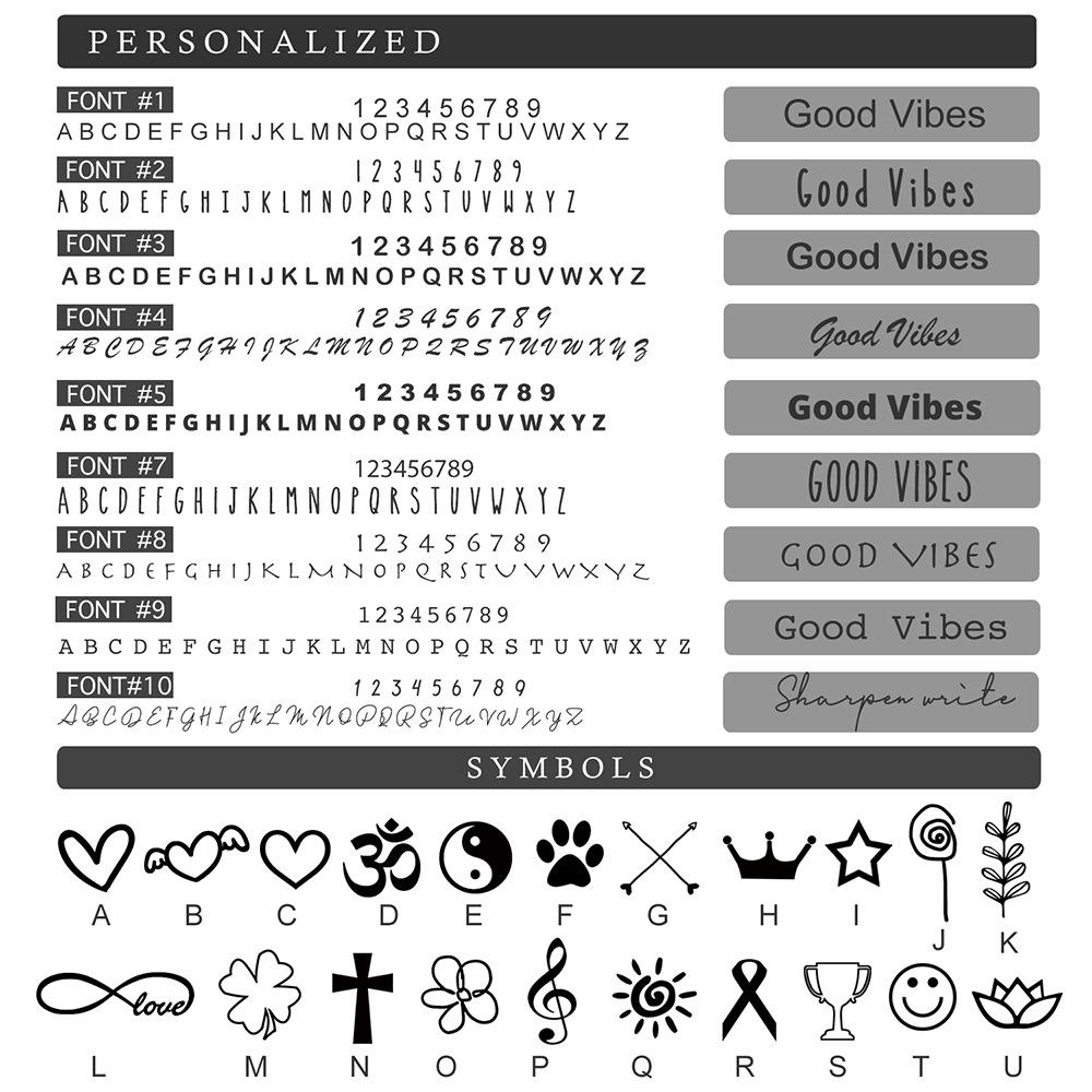 10个 字体 新版