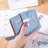 TikTok Nueva Cartera Estudiante Bolsa Larga para Teléfono Móvil Estilo Coreano Hueca Gran Capacidad Monedero Clutch Tarjetero para Mujer