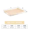 Bandeja Rectangular Plástico melamina Habitación de Hotel Vaso de Agua Bandeja de Té Japonesa Almacenamiento Exhibición Bandeja Restaurante Comercial