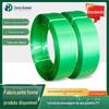 Fábrica de Foshan pet plástico aço embalagem cinto 1608 plástico embalagem cinto verde transparente tecido embalagem corda cintas cinto