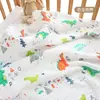 Toalla de Baño para Recién Nacidos Transfronteriza de Comercio Exterior, Gasa de Burbujas de Seis Capas, Manta Suave y Absorbente para Abrigar al Bebé, Manta para Siesta del Bebé