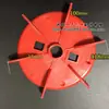 Monofásico Aspa de Ventilador Plástico Motor Bomba de Agua Polipasto Agujero en D Impulsor AOYL 14 Agujeros 15/18/20 Agujero Redondo Placa Grande 220v