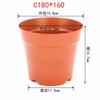 Atacado de fábrica porta-flores de plástico vaso de flores base para jardinagem fundo de rede para berçário furo inferior inferior verde vaso rígido respirável para plantio