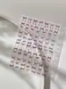 Yitu Calcomanías para Uñas con Lazo en Relieve Calcomanías de Decoración de Uñas Coloridas con Lazos Flotantes Adhesivos Yt5024