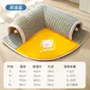 Nuevo Nido Cálido Transfronterizo para Mascotas Túnel de Gato de Lujo Integrado para Jugar y Dormir Cama para Gatos Casa para Gatos Nido Semicerrado para Gatos