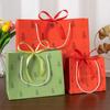 Nova Sacola de Presente Árvore da Sorte Sacola de Embalagem para Presente Sacola de Papel Verde Sacola para Assar Sacola para Roupas Bolsa de Mão Sacola de Presente