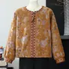 Elegante chaqueta para madres, nuevo estilo otoño 2026, top de alta gama para mujeres de 40-50 años, ropa para mujeres de mediana edad