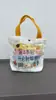 Bolsa tote de presente para crianças na volta às aulas, kit de presente de entrada para jardim de infância e ensino fundamental, bolsa de lona de lembrancinha para celebração de crescimento