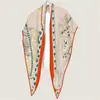 Bufanda triangular de cachemira nueva para otoño e invierno, chal grande, estampado pequeño y fresco, bufanda chal de doble cara para mujer