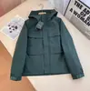 Chamarra con Capucha Cortavientos Estilo Japonés de Marca Grande 499 Otoño/Invierno Nueva para Hombre y Mujer Holgada Casual al Aire Libre Ropa de Trabajo