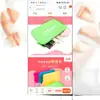 Bolsa de Armazenamento Cosmético de Silicone Moda Multifuncional Portátil Porta-Moedas para Celular Bolsa de Armazenamento para Pincéis de Maquiagem Artigos de Higiene