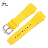 Pulseira de Silicone Macia Richard Multicolorida para Relógio 22mm