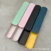 Caja Portátil para Cubiertos Caja de Paja de Trigo Elemento de Trigo Caja Extraíble para Viaje Caja de Papelería Caja de Regalo con Logo