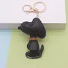 Pingente de Bolsa Fofo de Cachorrinho Snoopy Celebridade da Internet, Chaveiro de Carro Feminino, Ornamento Feito à Mão, Presente para Casal Venda por Atacado