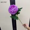 Flor Artificial de Crisantemo Garra de Dragón de Tallo Único, Dalia, Crisantemo Bola, Producto Transfronterizo Más Vendido, Flores para Proyectos, Arreglos Florales para Sacrificios, Venta al por Mayor de Comercio Exterior