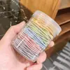 Elástico de cabelo com enchimento de algodão, não danifica o cabelo, recomendado, mesmo estilo das celebridades da internet, simples e fácil de usar, faz o rosto parecer menor