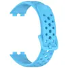 Adecuado para Huawei Band 10/9/8 Correa Oficial de Silicona Huawei Band9/8 Agujero Redondo Pulsera Deportiva