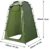 Tienda de campaña portátil para inodoro exterior, sencilla de montar, cubierta para baño y cambio, cubierta para ducha y cambio, camping, sala de baño móvil, cuenta de pesca