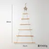 Decoraciones Navideñas Árbol de Navidad Colgante de Combinación Libre Rama Seca de Madera Colgante de Pared Estrella Tronco Decoración Festiva