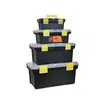 Caja de Herramientas Portátil de Doble Capa Engrosada de Grado Industrial, Caja de Almacenamiento de Piezas de Ferretería, Gabinete de Cajones de Plástico Duradero y Resistente a Caídas Venta de Liquidación