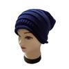 Chapéus Moda Outono e Inverno Chapéus Tricotados Plissados Chapéus Pulôver Street Dance Chapéus de Lã Masculinos Chapéus de Pilha Chapéus de Frio Atacado