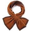 Cachecol pequeno de cashmere perfurado inverno versátil feminino combinação de cores japonês curto quente tricotado pequeno cachecol proteção para o pescoço fabricante