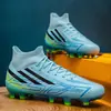 Nuevos zapatos de fútbol juveniles de corte bajo transfronterizos para hombres y mujeres, adecuados para competición y entrenamiento en césped artificial