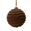 Nuevas Bolas de Navidad Afelpadas de 15 cm, Varios Estilos de Adornos Colgantes, Bolas Decorativas para Árbol de Navidad, Arreglo de Atmósfera Festiva, Bolas Grandes, Personalizables