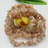 Pulsera de Piedra Cruda de Grava de Ágata Cristalina Desmagnetizada con Cuentas de Piedra Asimétrica Perforada Accesorios de Joyería DIY 5-8mm