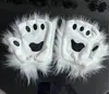 Suministro Transfronterizo Mascarilla Facial de Gato Mascarilla de Zorro Luminosa Estilo Japonés Hefeng Pintada a Mano Máscara de Baile de Halloween Femenina COS