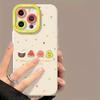 Artículo popular de comercio exterior: Funda de Teléfono Linda de Frutas para Apple 17 Pro Max, Funda Suave de Silicona, Cubierta Protectora Anti-Caídas para iPhone 14