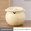 Tarro de Cerámica Casual para Manteca y Condimentos Caja de Almacenamiento de Cocina Aceite Sal Salsa Vinagre Tarro de Condimentos Reempacado Contenedor Sellado para el Hogar