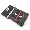 Cartera Corta de Deadpool Mercancía de Marvel Superhéroe de los Vengadores Billetera de Monedas de PU