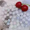 Estrela de Cinco Pontas Mista de Formato Especial Urso Laço Coração Banhado a UV Alta Transparência Material para Miçangas de Pulseira DIY Feito à Mão