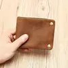 Especializado em Comércio Exterior e Vendas Transfronteiriças, Carteiras Masculinas Estilo Horizontal, Couro Genuíno, Couro Bovino de Camada Superior, Couro Crazy Horse, Coleção de Porta-Moedas Vintage