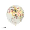 Amazon Globos Transparentes de Confeti y Brillantina de 12 Pulgadas Redondos Transparentes con Confeti de Colores Decoración de Cumpleaños