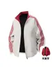 Chaqueta de punto americana de tres rayas en color de contraste con cuello alto para hombre, chaqueta cárdigan, chaqueta deportiva resistente para adolescentes, venta al por mayor transfronteriza