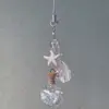 Estilo Ins Carrillón de Viento de Botella Flotante Llavero de Teléfono Colgante Pequeño Medusa Estrella Correa para Bolso Decoración Versátil para Mujeres
