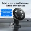 Soporte magnético para teléfono móvil de coche Magsafe, plegable, fijo, para navegación, de aleación de aluminio, soporte giratorio de 360 grados