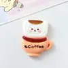 Accesorios para el Cabello de Cono de Conejo de Dibujos Animados Grandes Accesorios de Resina Joyería DIY Pegamento de Crema Zapatos con Agujero Accesorios para Teléfono Móvil