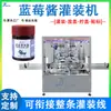 Máquina Rellenadora Automática de Mermelada de Arándanos Máquina Enlatadora de Aderezo de Miel para Ensaladas Línea de Producción Rellenadora de Mermelada de Té de Flores Personalizada