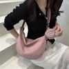 Bolso Único de Pana para Mujer, Gran Capacidad, Nuevo Bolso Cruzado de Hombro de Moda 2026, Bolso Dumpling para Mujer, Bolso Cruzado