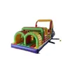 Nueva entrada de barrera inflable grande para terreno castillo inflable tobogán parque infantil Entrada Grande combinación trampolín