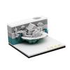 Arquitectura Retro Notas Adhesivas 3D Harry Potter Ciudad Escultura de Papel Notas Adhesivas 3D Notas Adhesivas Tridimensionales Escultura de Papel Escultura de Papel Desgarrable
