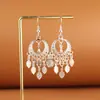 Pendientes de Pavo Real para Minorías Étnicas, Regalos Retro de Plata Miao Estilo Étnico, Accesorios de Pendientes Vintage de Imitación Plata